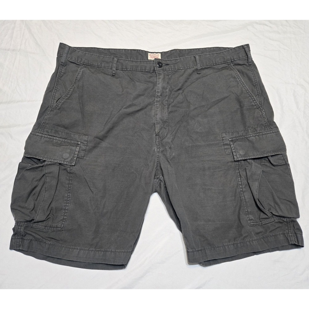 Levi's Cargo Shorts Mens 46 Black 100% Cotton Ripstop Utility Hiking Casual